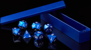 anodized aluminum dice