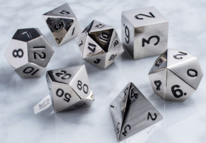 metal dice