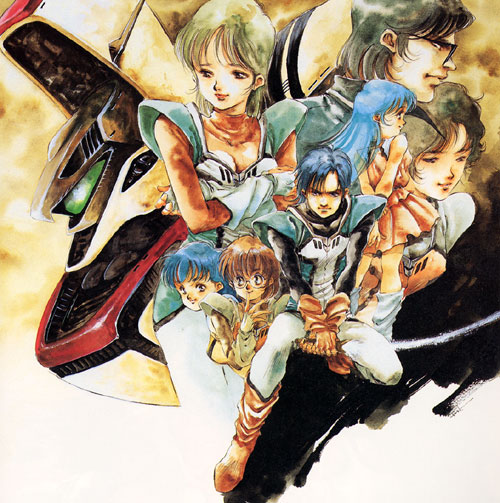 Orguss main characters